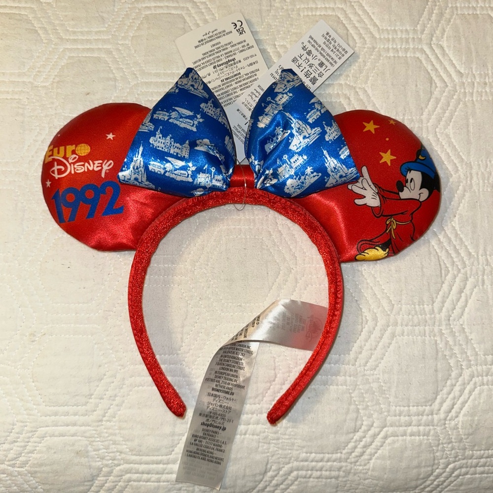 Euro Disney (sorcerer Mickey) ears